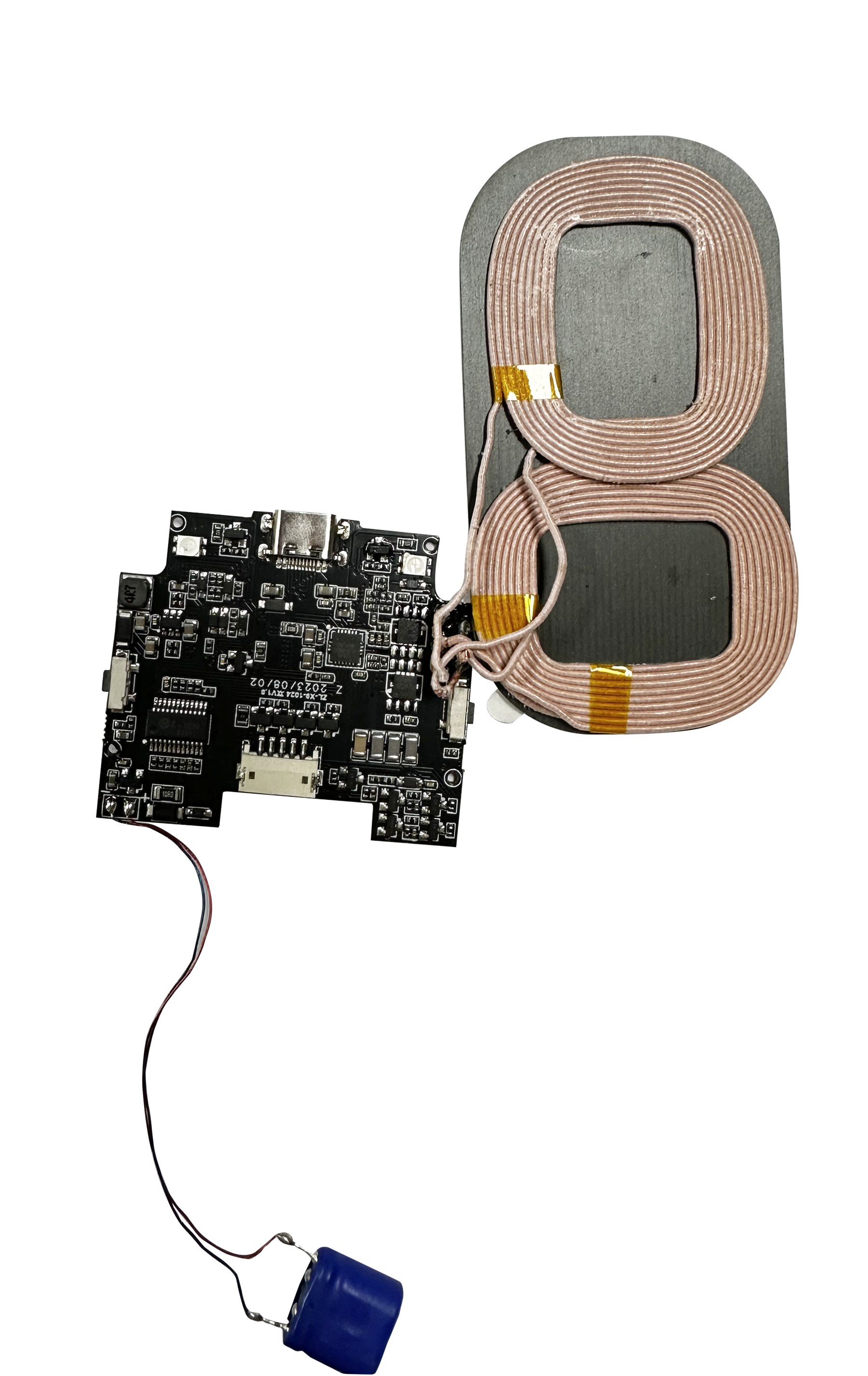 车载双线充无线充主板